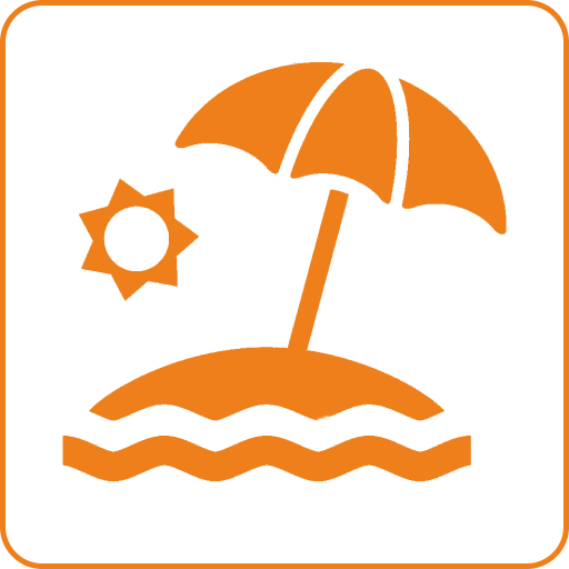 Галечный пляж - 500 метров