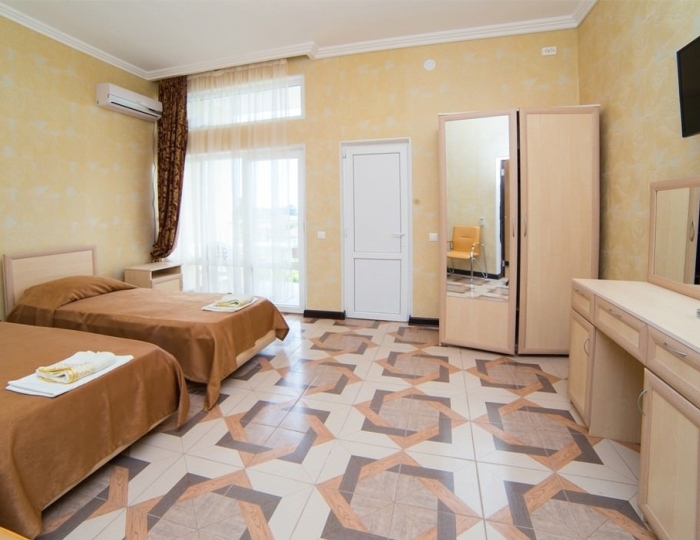 2-местное станд. - Гостиница Kristall / Кристалл Гечрипш